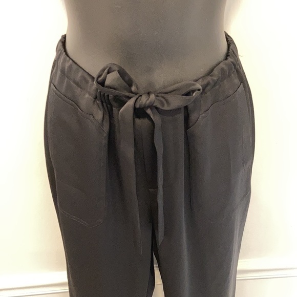 Chico's Black Label Black Tie Waist Pants in Small - Picture 5 of 7